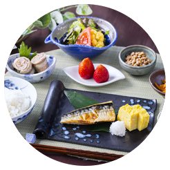 朝食
