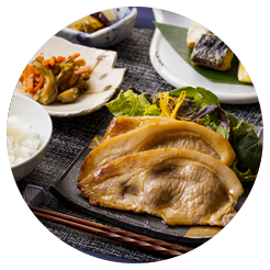 夕食