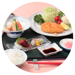 夕食